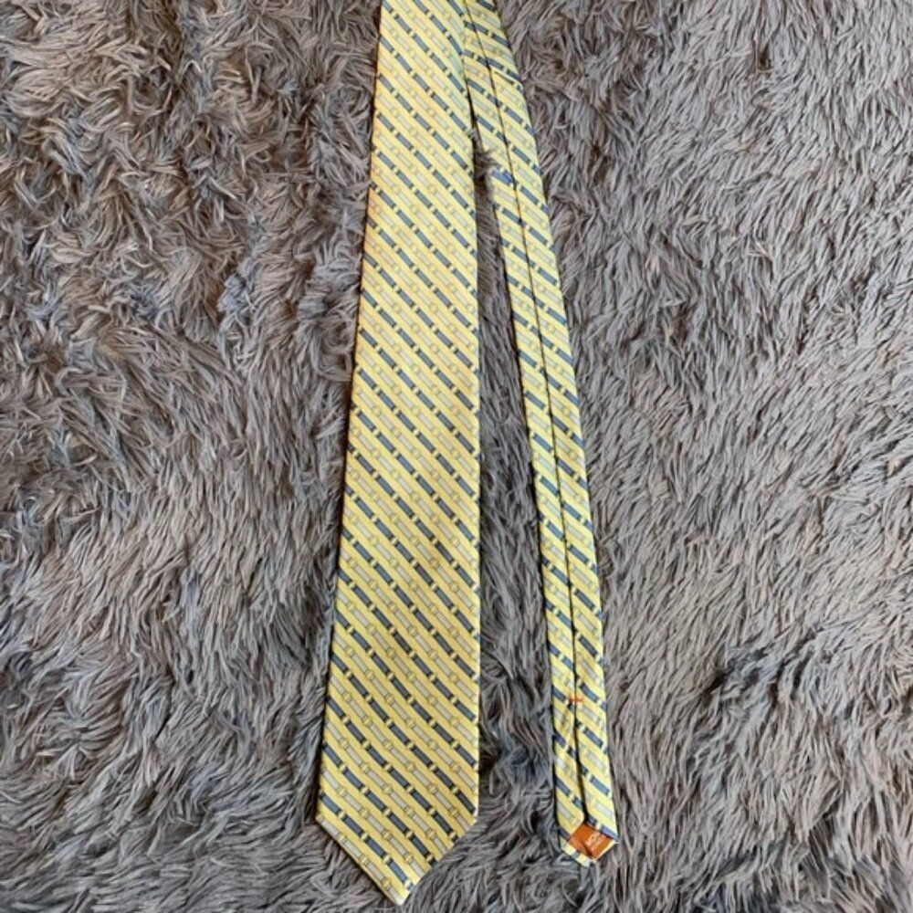 Michael Kors Silk Tie Made in USA Novelty Print